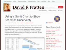 Tablet Screenshot of davidpratten.com